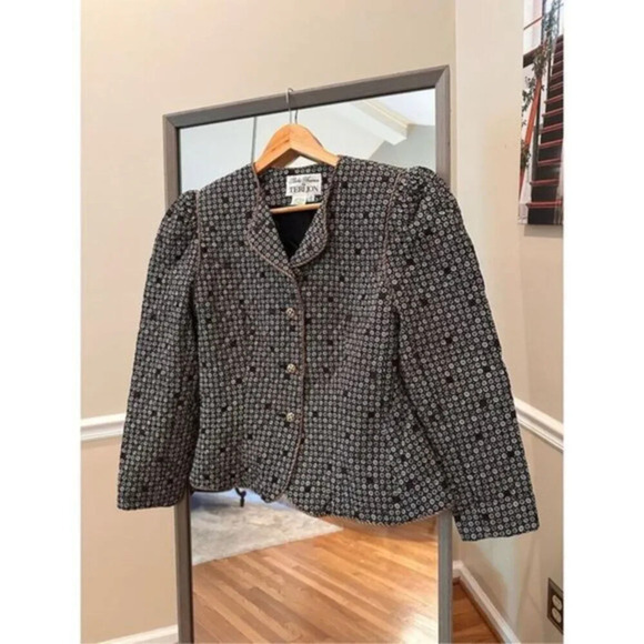 Richie Freemon/Terri Jon Vintage Blazer Jacket‎ Size 12 - Picture 1 of 4